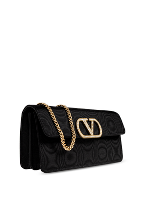 Valentino Garavani Logo clutch