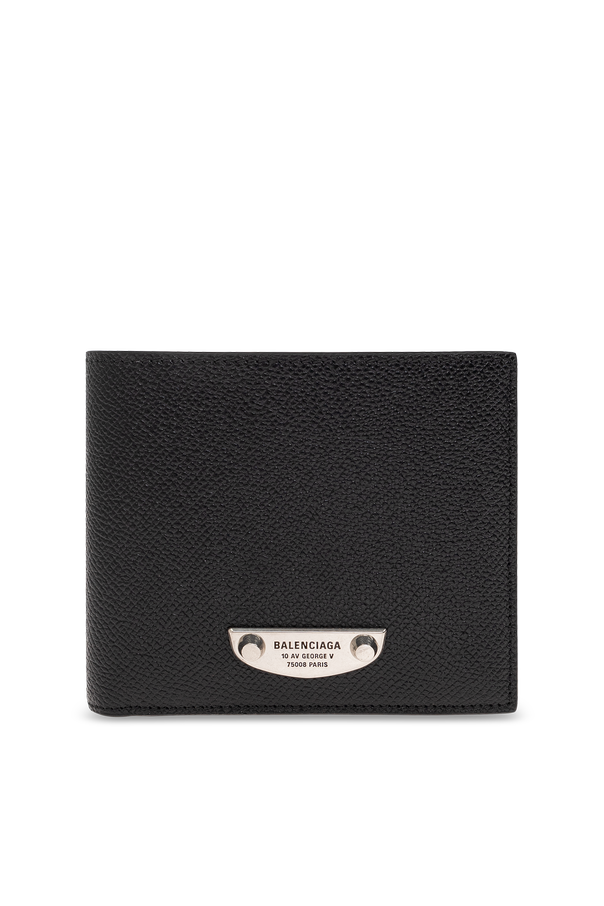 Leather wallet with appliqué od Balenciaga