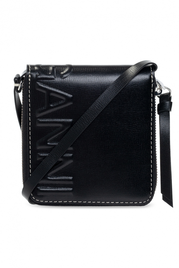 Ganni Strapped wallet