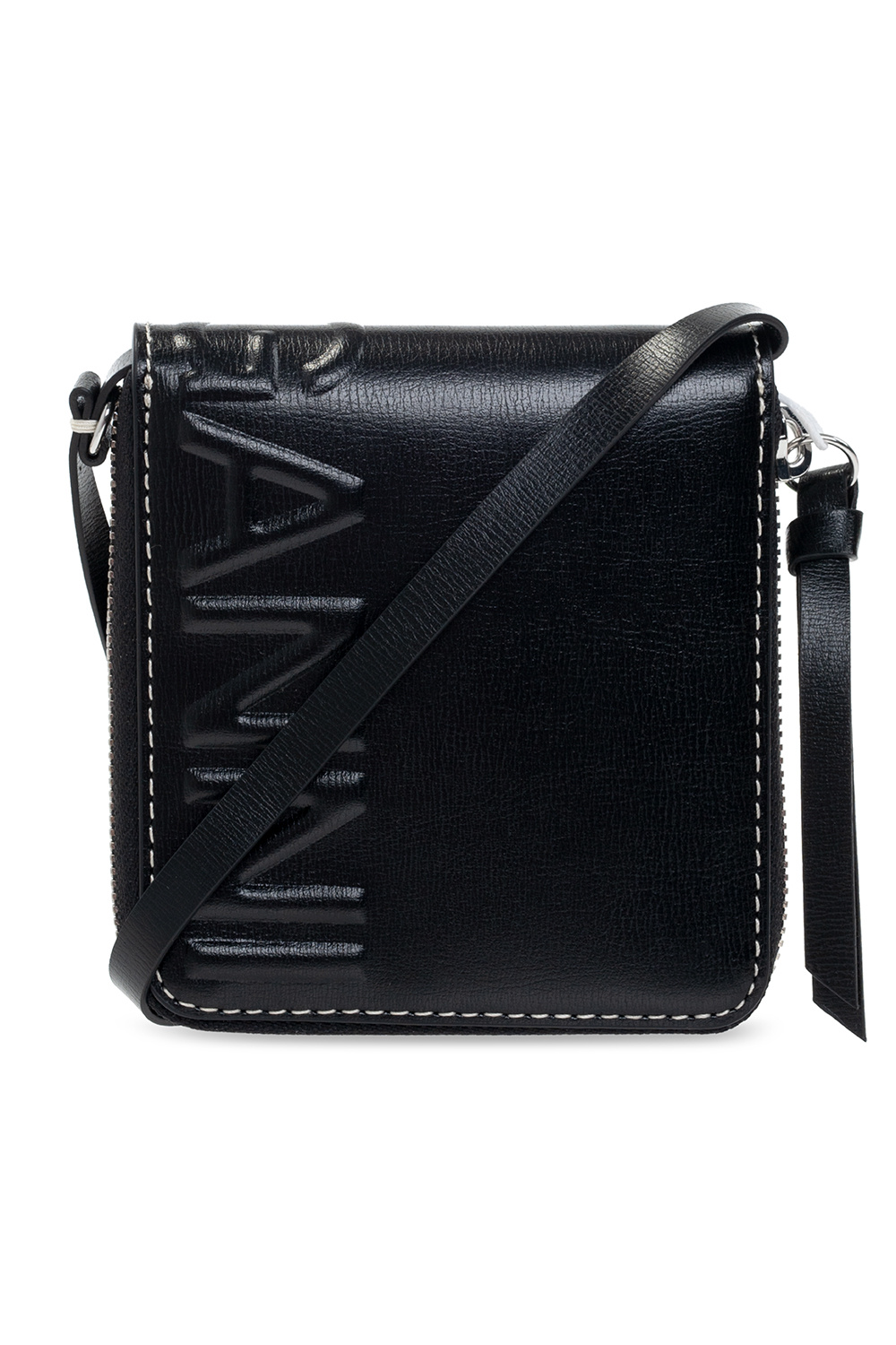 Ganni Strapped wallet