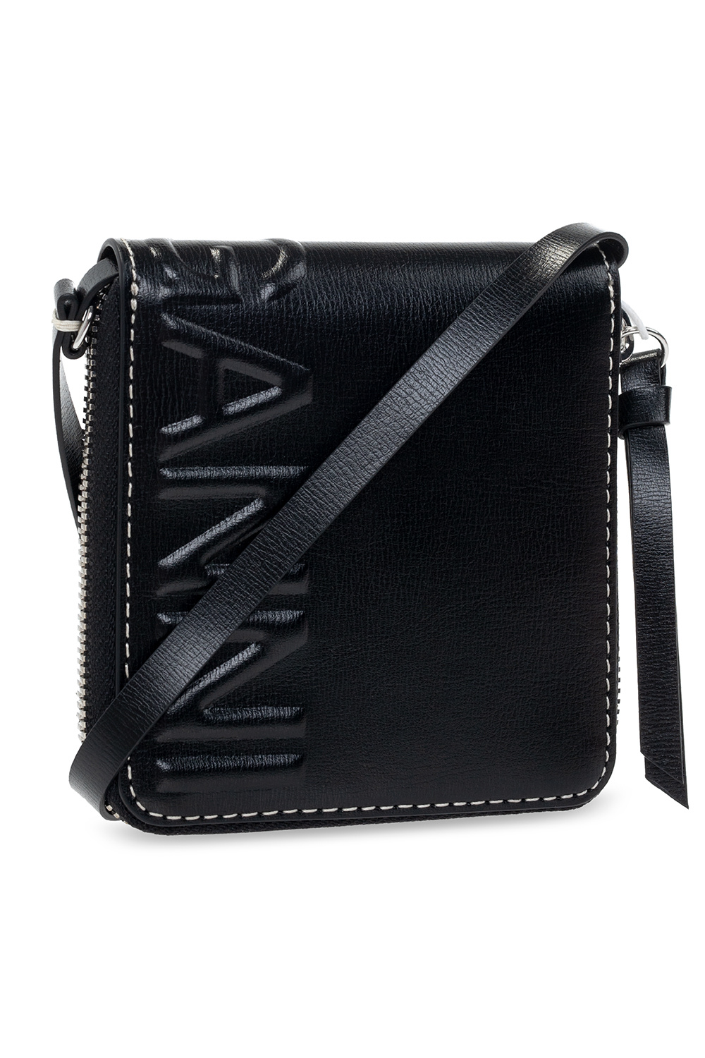 Ganni Strapped wallet