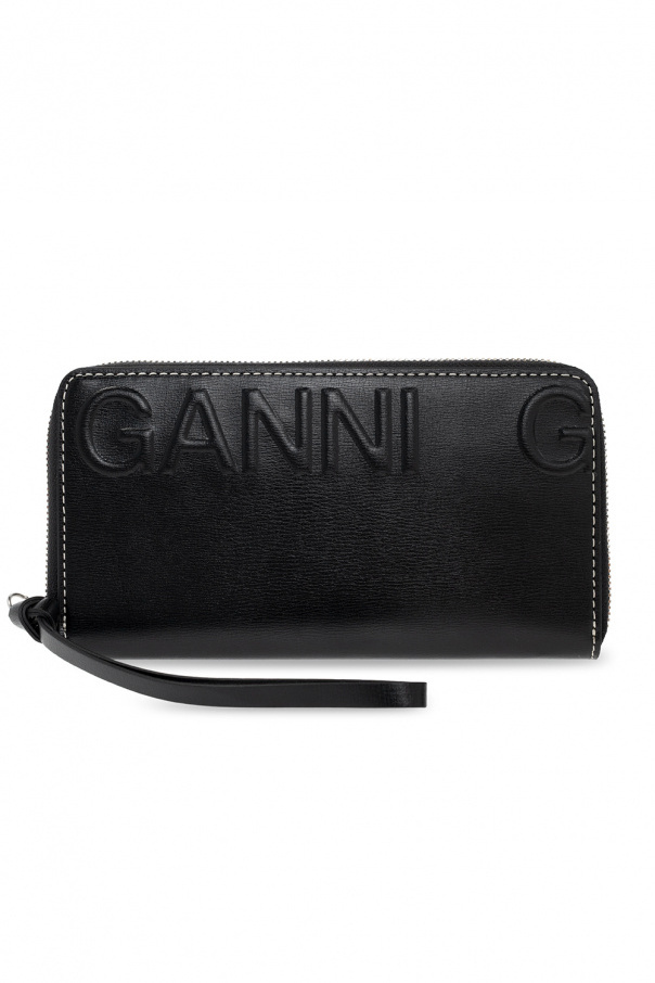 Ganni Wallet with wrist strap