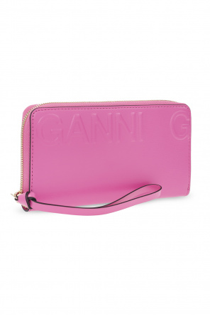 Ganni Wallet with wrist strap