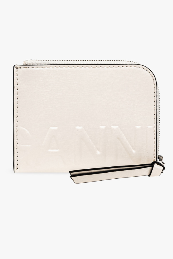 Ganni Card case with logo