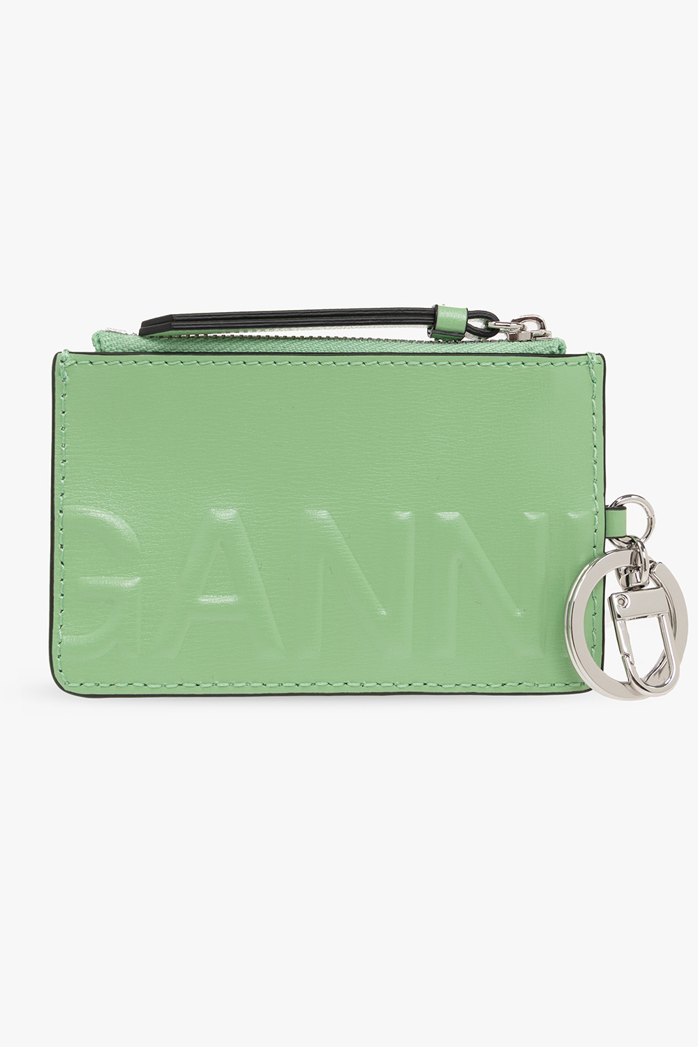 Ganni Card case with logo