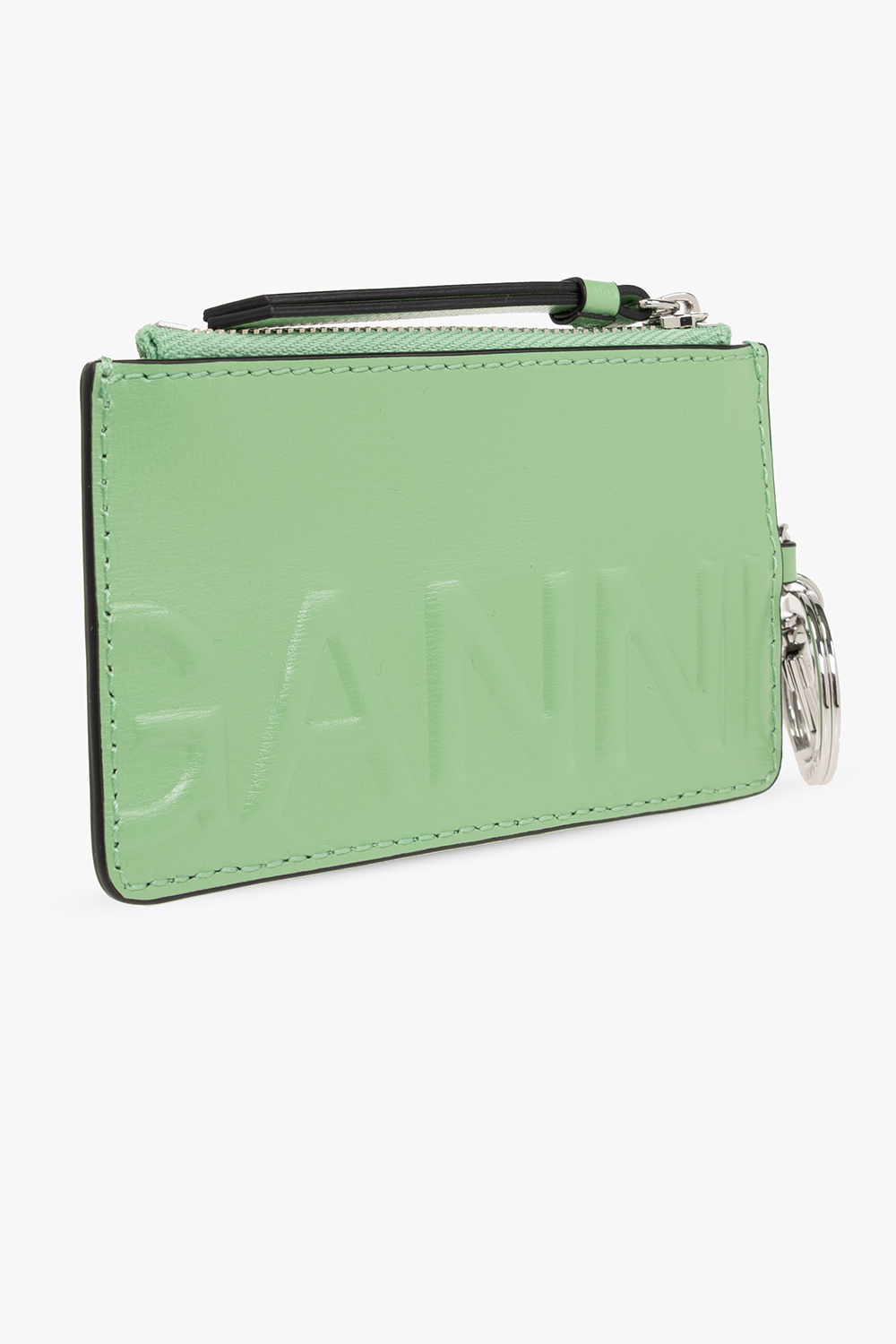 Ganni Card case with logo