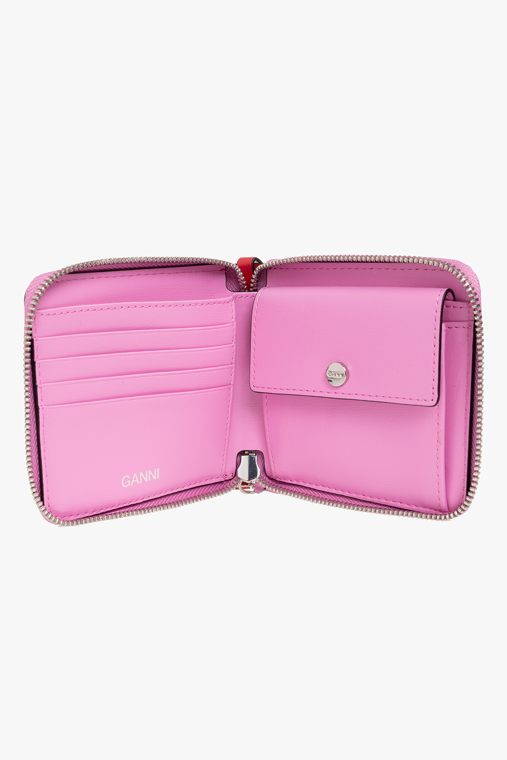 Ganni Strapped wallet