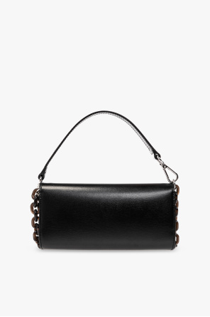 Ganni Leather wallet on chain
