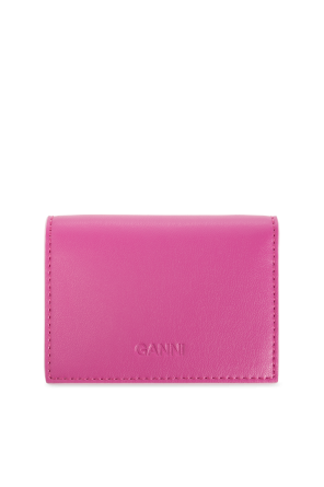 Ganni Strapped card case