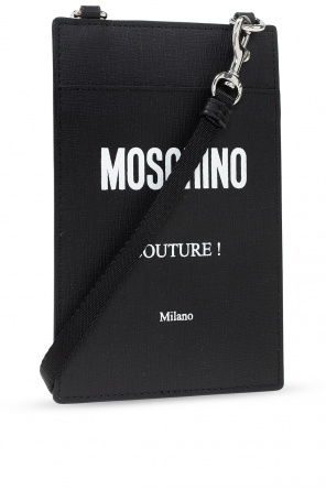 Moschino Document case with logo