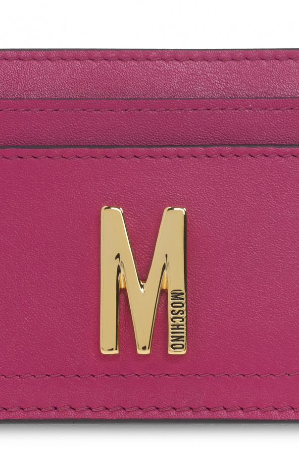 Moschino Card holder with logo