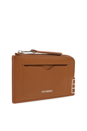 JW Anderson Leather cardholder with logo