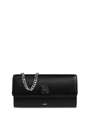 Leather wallet on a chain