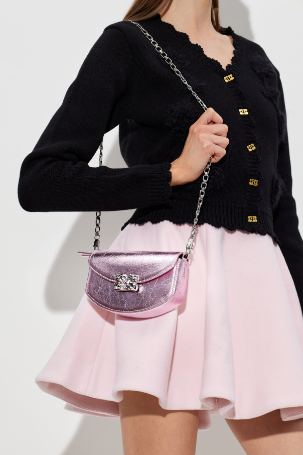 Ganni Portfel na łańcuchu ‘Lulu’