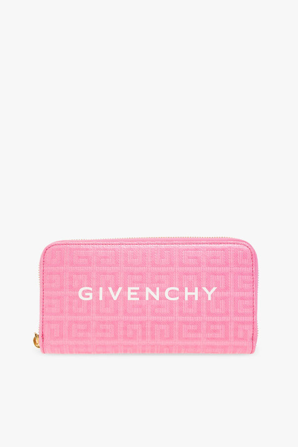 Givenchy velvet Wallet with logo