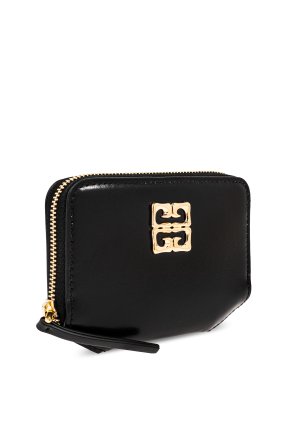 Givenchy Leather wallet with logo-shaped applique