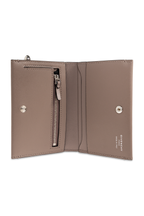 Leather wallet with logo od Givenchy