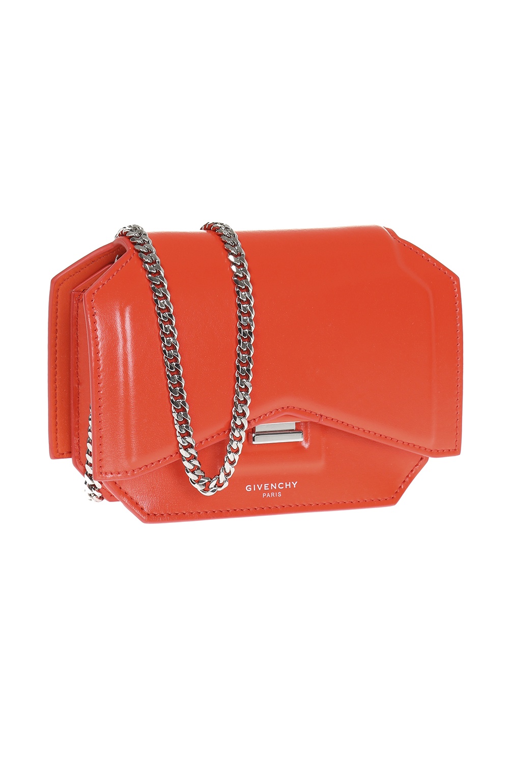 givenchy bow cut chain wallet