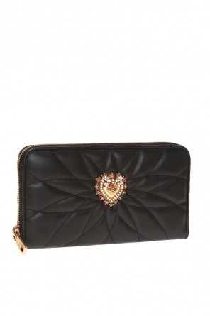 Dolce & Gabbana Quilted wallet with logo