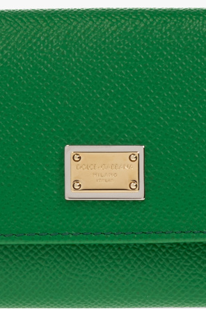 dolce leather & Gabbana Wallet with logo