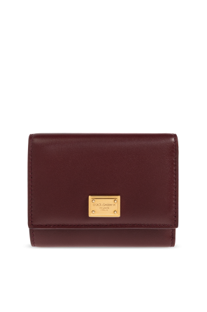 Lederportemonnaie mit Applikation