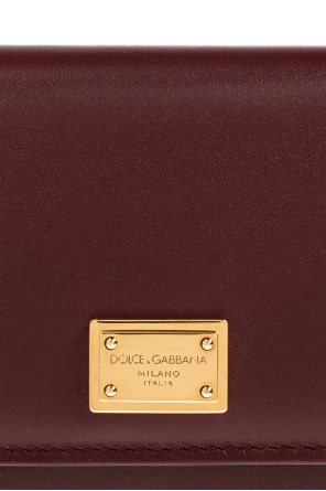 Dolce & Gabbana Leather wallet with applique