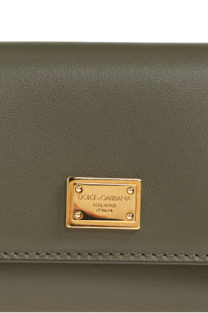 Dolce & Gabbana Leather wallet with applique