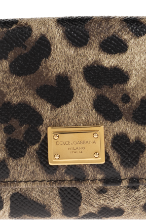 Dolce & Gabbana Portemonnaie mit Animal-Print