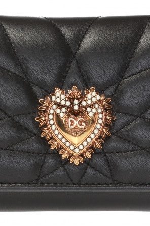Dolce hoodie & Gabbana ‘Devotion’ quilted wallet