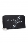givenchy Shearling Wallet with logo