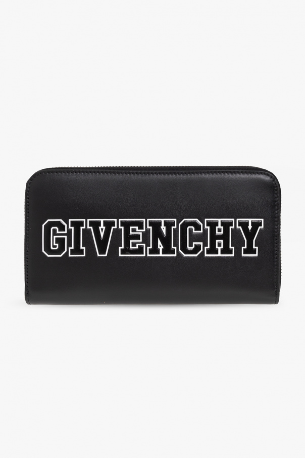 givenchy amp Leather wallet with logo