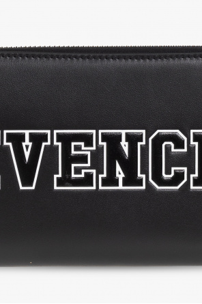 givenchy amp Leather wallet with logo