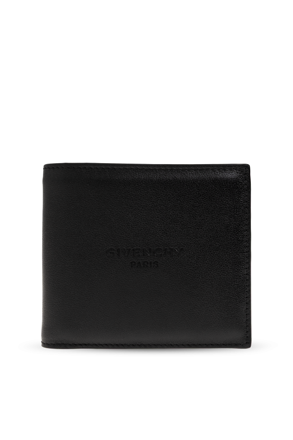 Leather wallet with logo od Givenchy