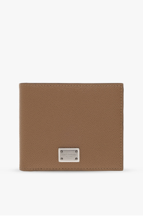 Bifold wallet with logo