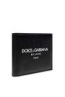 Dolce & Gabbana BLACK Leather wallet with logo