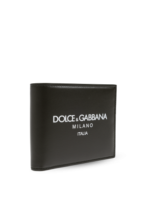 Dolce & Gabbana Portfel z nadrukowanym logo