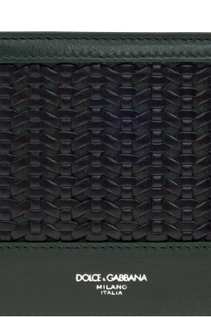 Dolce & Gabbana Skórzany portfel z logo