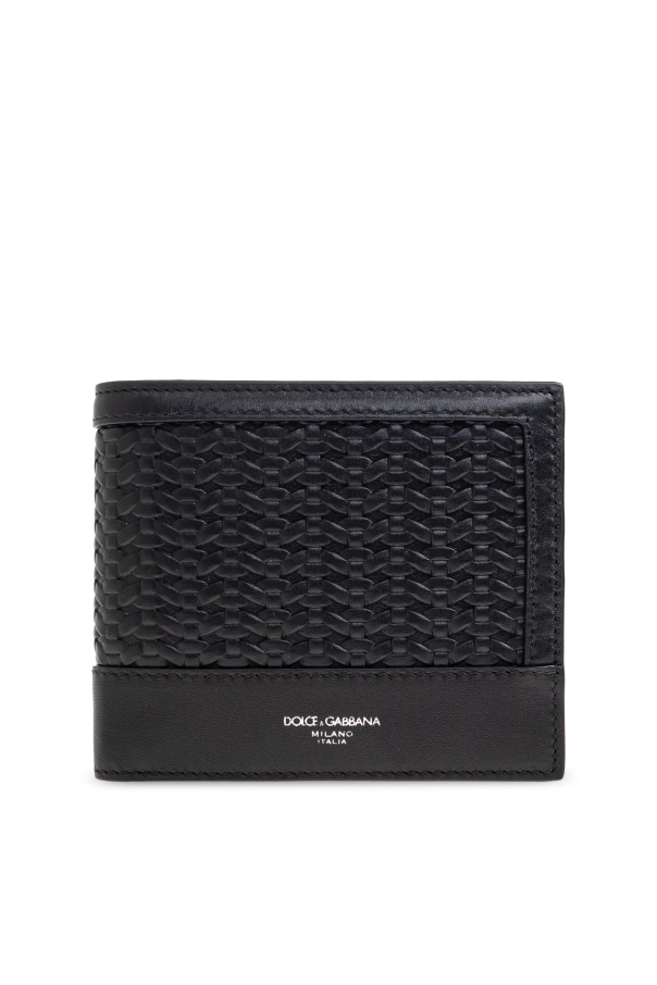Leather wallet with logo od Dolce & Gabbana