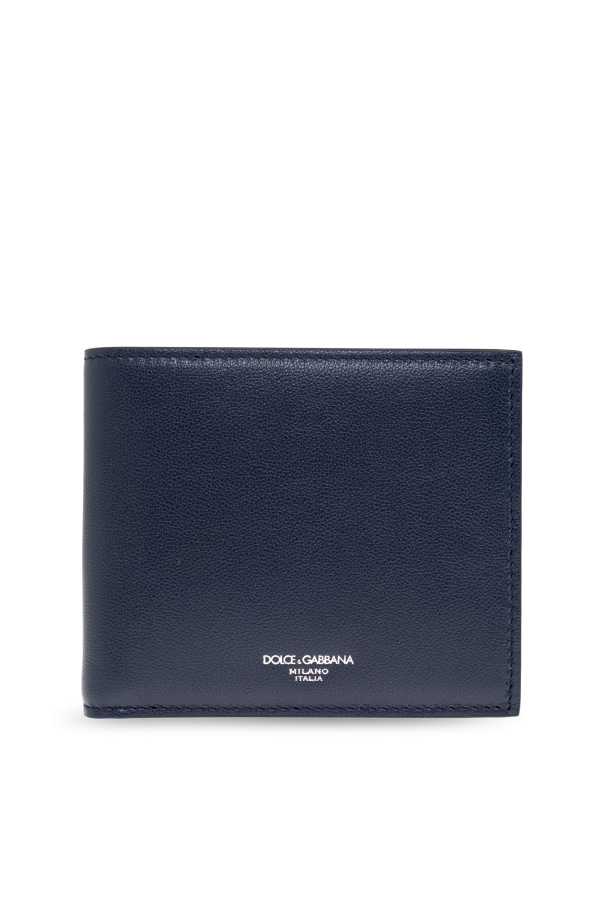 Leather wallet with logo od Dolce & Gabbana