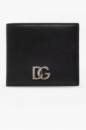 Bifold wallet od Dolce & Gabbana debossed-logo buckle belt