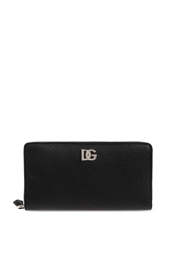 Leather wallet with logo od Dolce & Gabbana