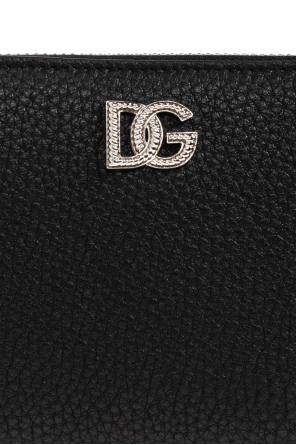 Dolce & Gabbana Carteira de couro com logótipo