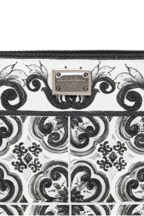Dolce & Gabbana Portemonnaie mit Aufdruck „Majolica“