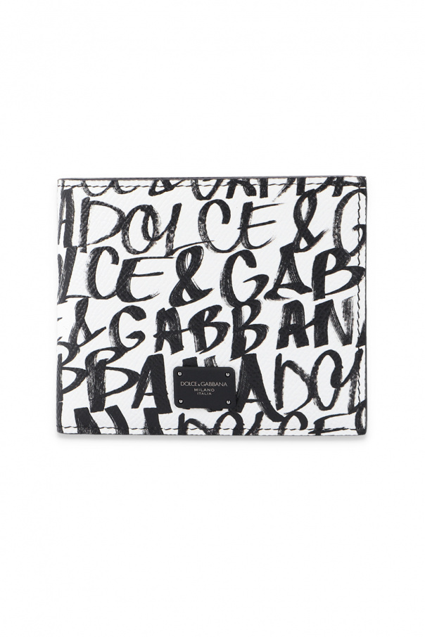 DOLCE & GABBANA floral-print buckle belt Patterned wallet