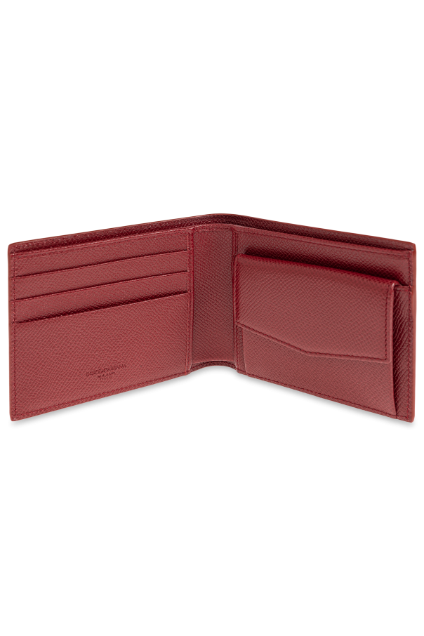 Dolce & Gabbana Leather wallet with "Majolica" print