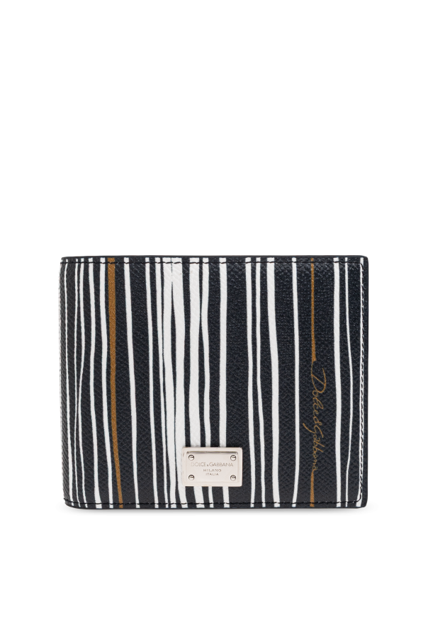 Leather wallet with logo od Dolce & Gabbana