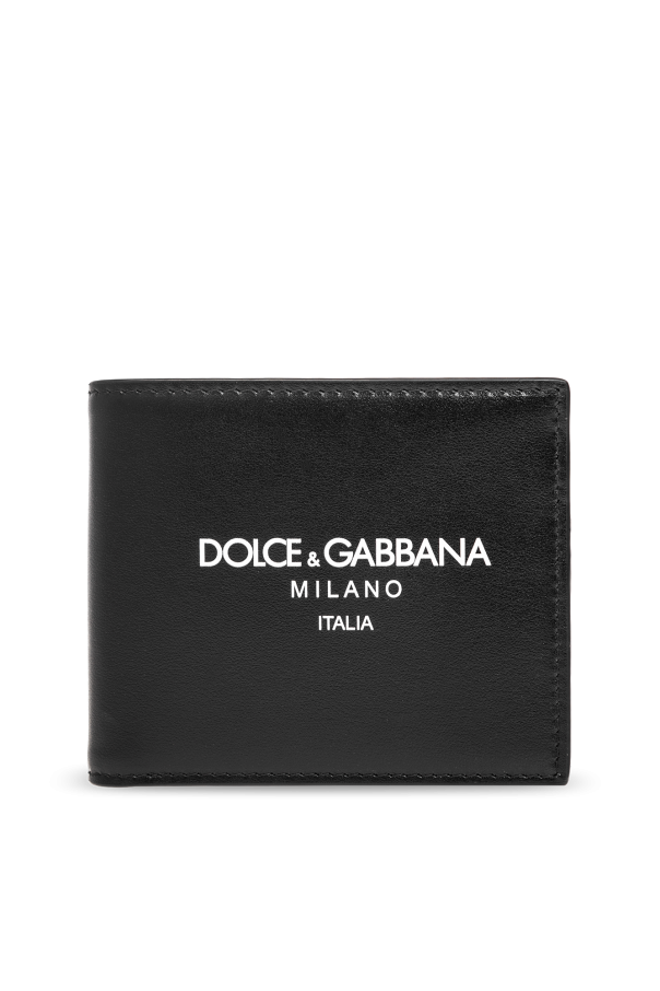 Leather wallet with logo od Dolce & Gabbana