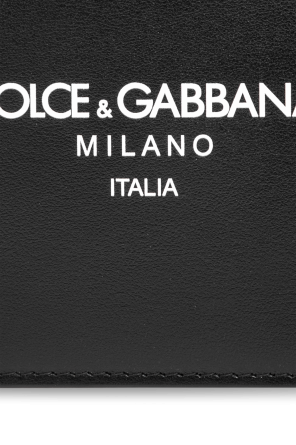 Dolce & Gabbana Skórzany portfel z logo
