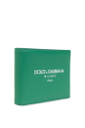 Dolce & Gabbana GREEN Leather wallet with logo
