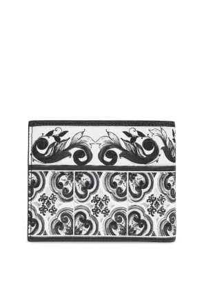 Dolce & Gabbana Portemonnaie mit Aufdruck „Majolica“